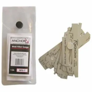 Anchor Weld Fillet Gauge – Stainless Steel | 100-NFG-7
