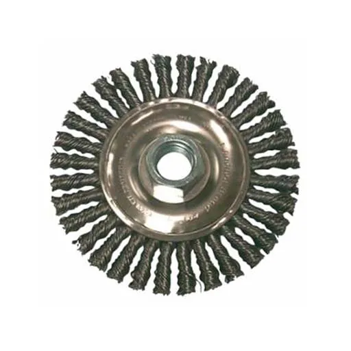 ORS Nasco Wire Wheel Brush – 4 in – Stainless Steel | 102-R4S58S