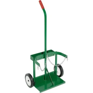 Anthony Welded Products Single Handle Small Size Cylinder Cart w/ Tool Tray | 38B