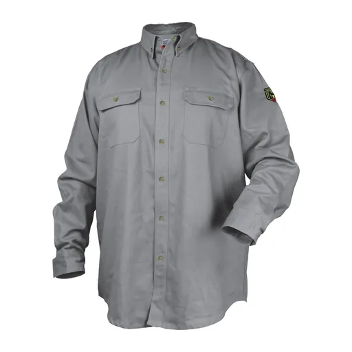 Revco Shirt Work 300 FR Cotton 3XL |WF2110-GY-3XL