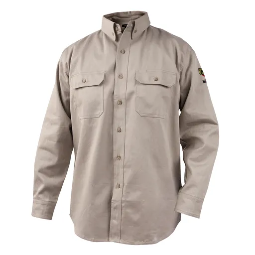 Revco Shirt FR 7oz Khaki 2XL |WF4010-ST-2XL