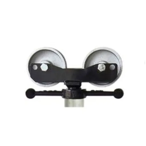 B & B Pipe Steel Wheel Roller Head, 2,000 lb Load Capacity | 90002
