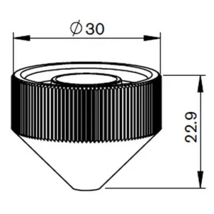 Centricut MB-Nozzle, 1.2 mm CP | MB334-1627CP