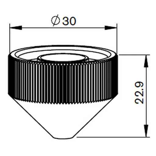 Centricut MB-Nozzle, 2.5 MM | MB334-1630