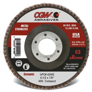 C3 Flap Disc – 5/8-11 – Coarse – 40 | 42412