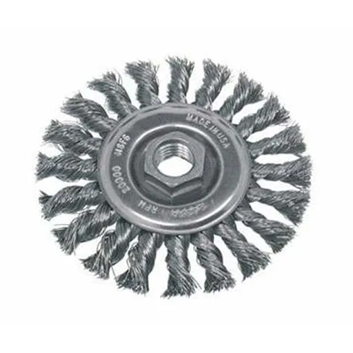 CGW Wire Wheel Brush – 1/2 in – Carbon Steel | 60502
