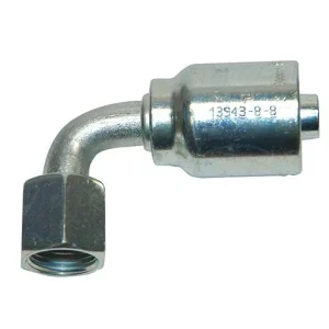 Comoso 43 FM JIC Hydraulic Hose Elbow – 1-1/16 in x 3/4 in – 3.49 in | 13943-12-12