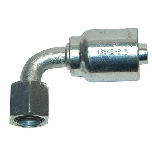 Comoso 43 FM JIC Hydraulic Hose Elbow – 1-1/16 in x 3/4 in – 3.49 in | 13943-12-12