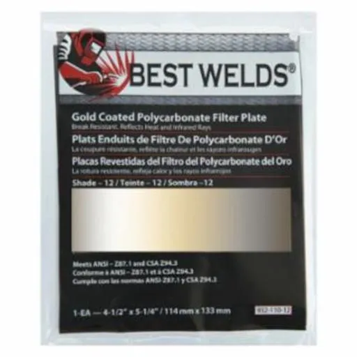 Comfort Clothing Bestweld 932-110 Filter Plate 12 | 901-932-110-12