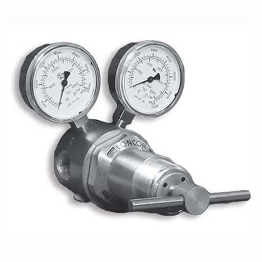Concoa 67B Ultra-High Flow Regulator – 500 psi – Bar/Psig Gauges | 67B530B-01-000R