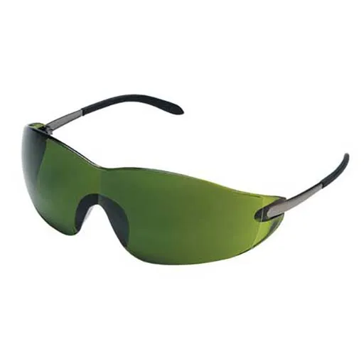 Crews S21 Safety Glasses – Green – 3 | S21130
