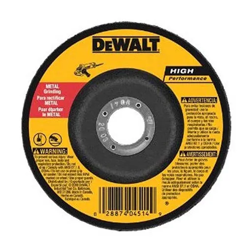 Dewalt – High Performance Depressed Center Wheel – 6 in | DW4626