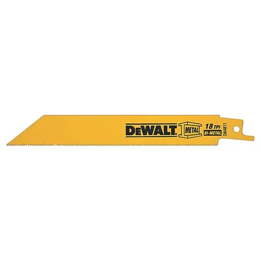 Dewalt Reciprocating Saw Blade – 6 in – 3/4 in – 18 | DW4811