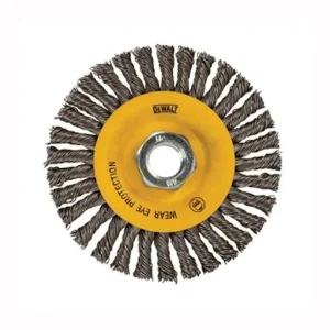 Black & Decker Wire Wheel Brush – 4 in – Stainless Steel | DW49204B