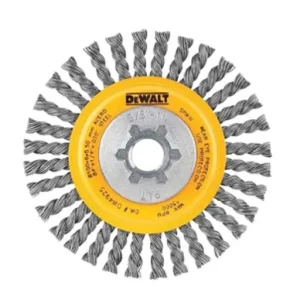 Black & Decker Wire Wheel Brush – 4 in – Carbon Steel | DW4925B