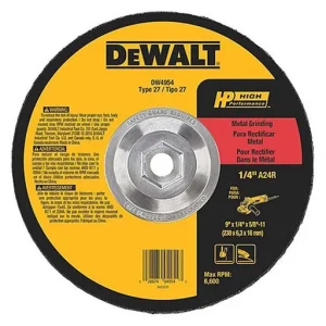 Dewalt – High Performance Depressed Center Wheel – 9 in – 6600 RPM – 5/8-11 in | DW4954