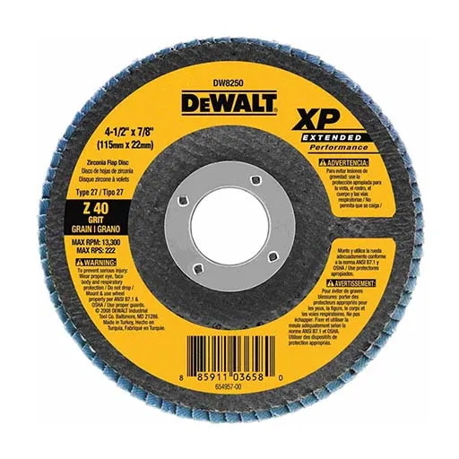 Dewalt – Xp Flap Disc – 40 | DW8250