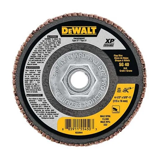 Dewalt – Xp Flap Disc – Coarse – 40 | DWA8280HRT