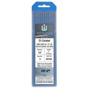 Diamond Ground Products TUNGSTEN 2% CER 3/32X7 PREM | CE2-3/32-W