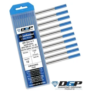 Diamond Ground Products TUNGSTEN 2% LAN 1/8X7 | LA2-1/8