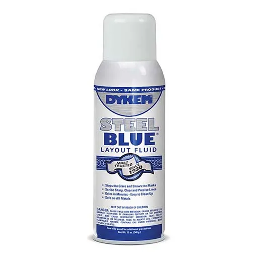 Dykem Company LAYOUT FLUID BLUE 8OZ | 253-80400