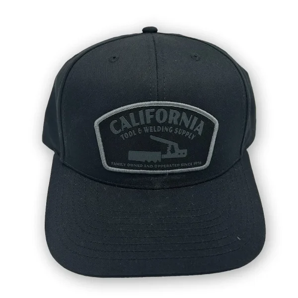 CALIFORNIA TOOL & WELDING SUPPLY HAT, STINGER, BLACK