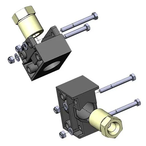 Elco Guide Module Xl End Cap Kit | WGM-LW-ECK-50