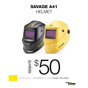 ESAB Savage A41 Helmet, Black | 0700504100