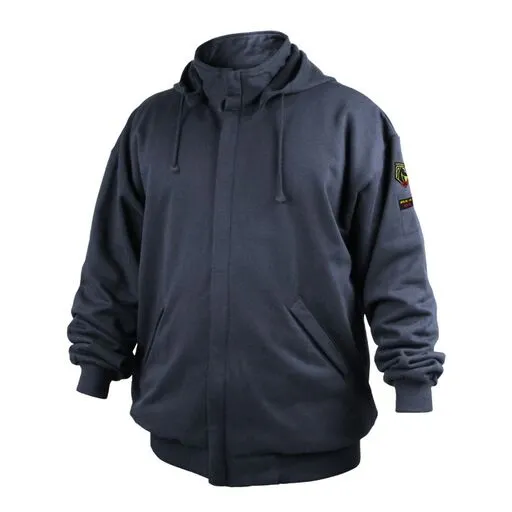 Revco Sweatshirt Ar/Fr Hood Zip XL |JF3530-NV-XLG