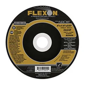 Flexon Depressed Center Wheel – 4 in – 15000 RPM | A0444