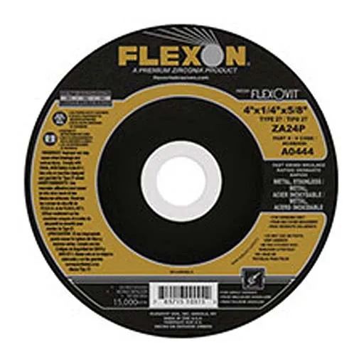 Flexon Depressed Center Wheel – 4 in – 15000 RPM | A0444