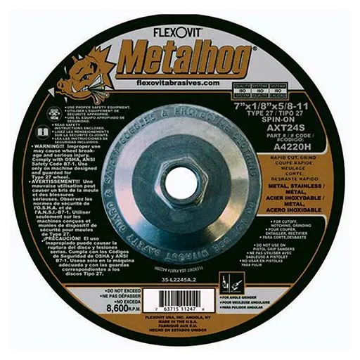 Metalhog Depressed Center Wheel – 9 in | A7220H