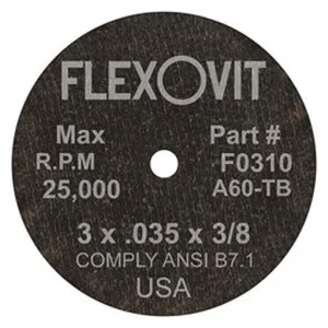 High Performance Cut-Off Wheel – 3 in | F0310