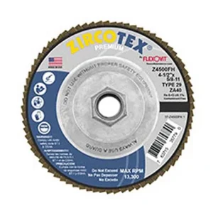 Zircotex Flap Disc – 5/8-11 in – 13300 rpm – ZA40 | Z4500FH