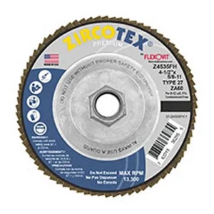 Zircotex Flap Disc – 5/8-11 in – 13300 rpm – ZA60 | Z4535FH