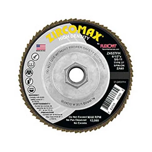 Zircotex Flap Disc – 5/8-11 in – 12000 rpm – 60 | Z4537FH