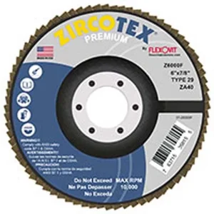 Zircotex Flap Disc – 7/8 in – ZA40 | Z6000F