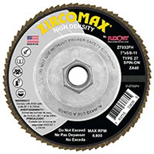 Zircotex Flap Disc – 5/8-11 in – ZA40 | Z7032FH