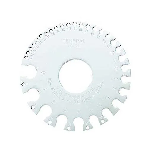 General Tools Sheet Metal Gauge – 0.094 in | 21