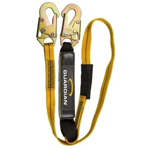 Guardian Fall 1220 External Shock Lanyard – Steel Snap Hook | 01220
