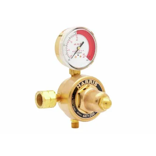 Harris Gas Regulator – 200 psi – 50 psi – 7/8-14 LH – Fuel Gases | 4000603