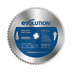 Evolution Mild Steel TCT Blade, 15″ Dia, 70T, 1″ Arbor, 1,600 RPM | 15BLADEST