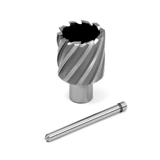 Evolution Annular HSS Cutter, 13/16″ W x 1″ D, 3/4″ Weldon Shank and Pilot Pin | CC812