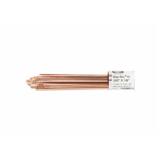 STAY-SILV 15 Copper Brazing Alloy – 0.05 x 1/8 in – 5 lb | 15620F5