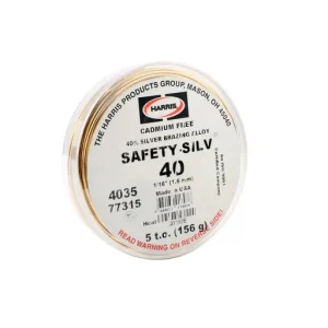 SAFETY-SILV 40 Wire – 1/16 in – 5 oz | 4035