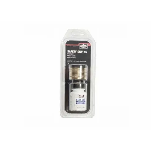 SAFETY-SILV SAFETY-SILV 45 High Silver Alloy Brazing kit | 45KPOP