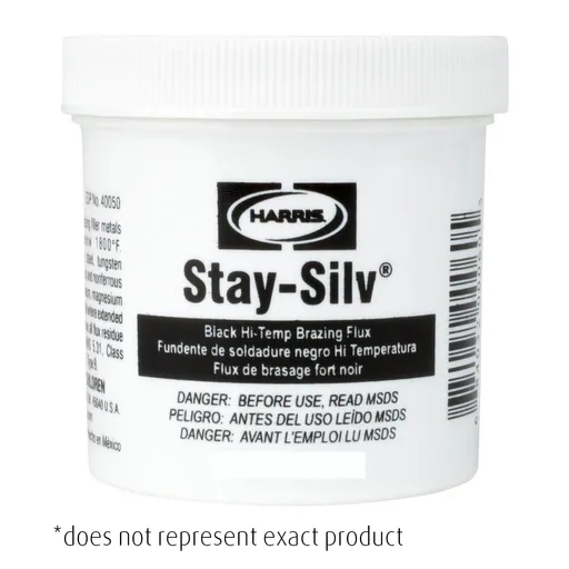 Harris Stay-Silv Black Paste Brazing Flux – 1/2 lb Jar | SSBF1/2
