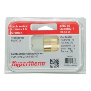 Hypertherm Duramax and Duramax Lock Flush Cut Consumable Kit – 45 A | 428746