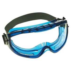 KleenGuard Monogoggle XTR OTG Safety Goggles – Clear – Blue | 412-18624