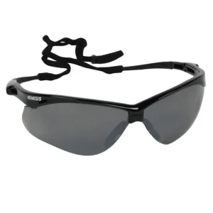 KleenGuard Nemesis CSA Safety Glasses – Black – Smoke Mirror | 412-20380